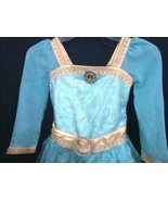 Disney Store MERIDA Princess Dress Costume BRAVE Movie Sparkle Gown Chil... - $31.28 CAD
