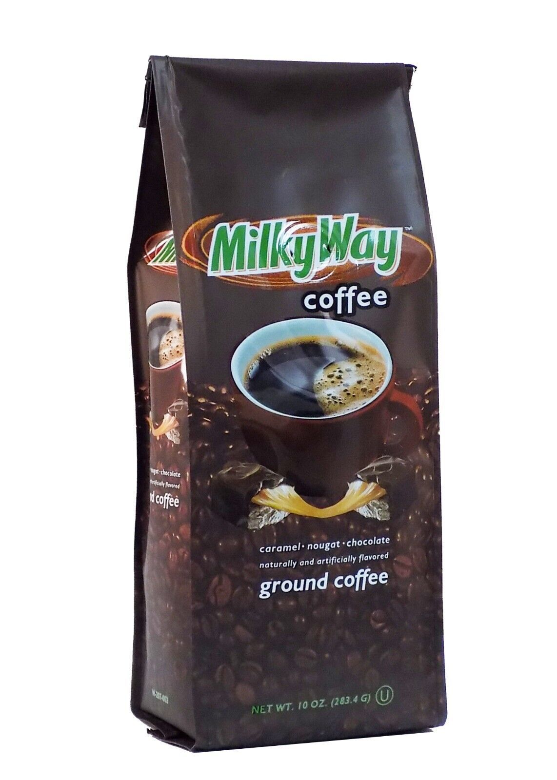 Milky Way Caramel, Nougat &amp; Chocolate Flavored Ground Coffee, 10 oz bag - $14.99