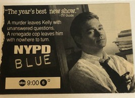 Nypd Blue Tv Guide Print Ad David Caruso Dennis Franz TV1 - £4.57 GBP