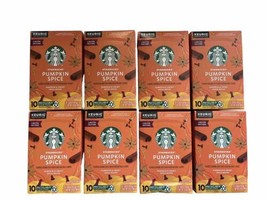 STARBUCKS Pumpkin Spice Keurig K-Cup Coffee Pods 80ct BBD 2/2024 - £34.44 GBP