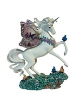 Unicorn Figurine Pegasus Hamilton Collection Flights Fancy Enchanted Win... - £73.98 GBP