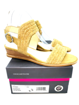 Vince Camuto Raner Demi-Wedge Sandals- Heartwood Suede , US 8W / EUR 38.5 - $37.62