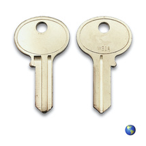 WB1A Key Blanks for Various Padlocks by Wilson Bohannan (2 Keys) - $8.95