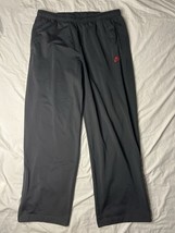 Nike Track Suit Pants Men’s 2XL Black Pockets Ankle Zips Activewear Sports - $25.00
