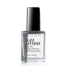 AVON GEL FINISH TOP COAT 0.4 fl oz - (Women/Jrs.) - NEW!!! - $12.19