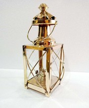 Nautical Vintage 12&quot; Ship Lamp Boat Oil Lantern Maritime Collectible Hom... - £81.89 GBP
