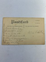 Vintage Gartner &amp; Bender Postcard Birthday Greetings Woman Rose Hat - £11.61 GBP