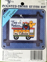 Time to Reduce my Caboose the New Berlin Co Counted Cross Stitch Kit 305... - £4.57 GBP