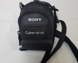 Sony Cyber-shot Camera Carry Travel Bag Case Black Unused Adjustable Strap - $18.80