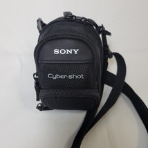 Sony Cyber-shot Camera Carry Travel Bag Case Black Unused Adjustable Strap - £14.79 GBP