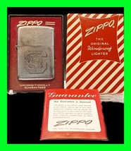 Vintage Michigan State College Zippo Lighter With Box Pat. 2517191 PAT P... - $321.74