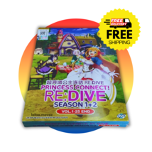 Princess Connect! Re:Dive (Season 1&amp;2: VOL.1 - 25 End) ~ All Region ~ Brand New - £21.51 GBP