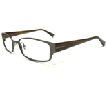 Oliver Peoples Eyeglasses Frames Id(51) BKC Brown Gray Rectangular 51-17... - $121.56