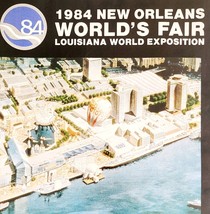 1984 New Orleans World&#39;s Fair Peter Pan Escorted Tours Louisiana Expo PB... - $39.99