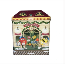 2001 M&amp;M Train Depot Tin Can - £21.96 GBP