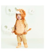 Baby Halloween Costume Lion 0-6 Months 4 Piece Set Vest Booties Pants Top - £15.97 GBP