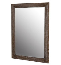 NEW Ronbow 603124-R12 Reuben 24 x 33&quot; Wood Framed Bathroom Mirror Vintage Cafe - £206.23 GBP