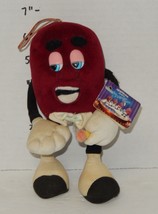 Vintage 80&#39;s California Raisins 6&quot; plush stuffed toy VHTF RARE By Applause - $14.80