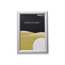 Box of 10 A4 Deflecto Snap Frames - 25mm Profile in Silver  - $165.05 CAD