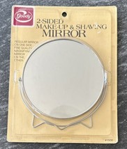 Vintage Goody Makeup  &amp; Shaving 2 Sided Mirror Original Packaging 1982 Korea - £31.17 GBP