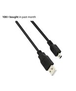 USB Power/Data Cable, TI-84 Charger Cable for Texas Instruments Black - $271.79 MXN