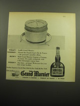 1957 Grand Marnier Liqueur Ad - What? Where? How? When? - £14.45 GBP