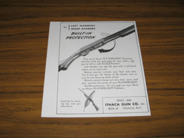 1950 Vintage Ad Ithaca Featherlight Shotgun Repeaters for Left &amp; Right H... - $9.29