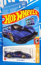 Hot Wheels 2023 Factory Set HW Turbo #72 Pagani Zonda R Mtflk Blue w/ 10SPs - £3.14 GBP