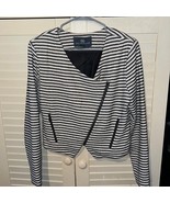 Tart collections crop jacket with asymmetric zipper - $639.07 MXN