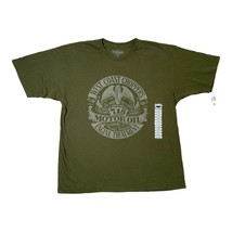 West Coast Choppers Long Beach Olive Green T shirt Mens Sz XL short sleeve - £10.78 GBP