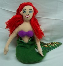 Vintage Walt Disney Store The Little Mermaid ARIEL 8&quot; Bean Bag Stuffed A... - £14.40 GBP