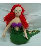 Vintage Walt Disney Store The Little Mermaid ARIEL 8&quot; Bean Bag Stuffed A... - $18.32