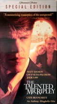 The Talented Mr. Ripley [VHS 2000] Matt Damon, Gwyneth Paltrow, Jude Law - £0.90 GBP