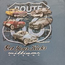 Delta Pro Weight T-Shirt Men's XL Blue Cotton Graphic T-Shirt Get Your Kicks image 3