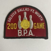 Greater Dallas-Ft. Worth B.P.A. 200 Game Patch - £8.13 GBP