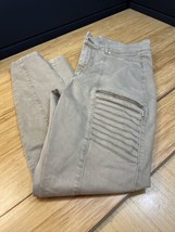 White House Black Market The Skinny Denim Tan Brown Jeans Woman&#39;s Size 1... - $471.15 MXN