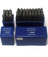 Number and Letter Stamp Set (36 Piece Punch Set/A Z 0 9) Industrial Grade  - $71.04 CAD