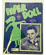 Paper Doll - Frank Sinatra - 1943 sheet music- Piano Guitar Ukulele Banj... - €8,41 EUR