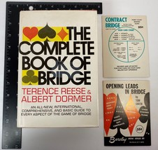 The Complete Book of Bridge by Terence Reese &amp; Albert Dormer + 2 quick guides - £15.89 GBP