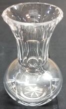 EE) Short Clear Glass Flower Bud Vase Home Decor Accent - $5.93