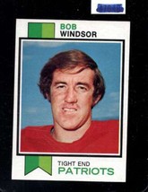 1973 Topps #144 Bob Windsor Exmt Patriots *X55562 - $1.96