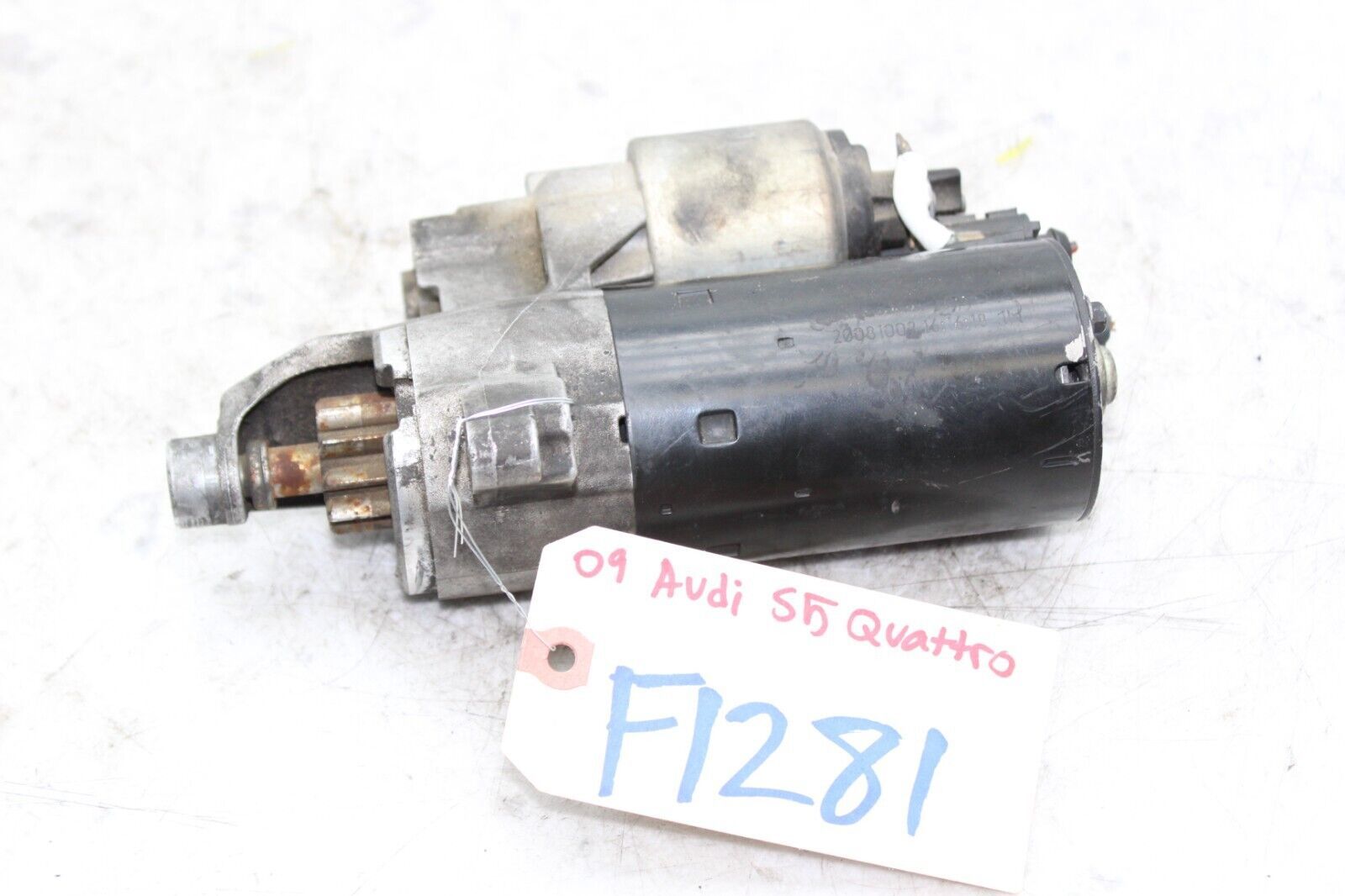 09-12 AUDI S5 QUATTRO Starter Motor F1281 - $55.90