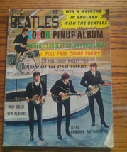 Vintage the BEATLES 1964 SMH Publications Magazine Color Pinup Album - £47.40 GBP
