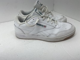 Reebok Club MEMT EH2978 Women&#39;s White Leather Running Sneaker Shoes Size 10 - £14.01 GBP