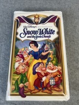 Snow White And The Seven Dwarfs VHS Walt Disney&#39;s Masterpiece Edition - £7.55 GBP