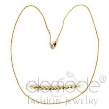 16 Inch Gold Plated Snake Chain - $11.40