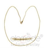16 Inch Gold Plated Snake Chain - $15.58 CAD