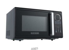 Black &amp; Decker 0.9 cu. ft. Black Pull Handle Microwave Oven 900 Watts 10-Setting - £83.50 GBP