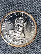 Vintage Senator Robert F. Kennedy 1925 - 1968 38.8mm Medal - £4.02 GBP