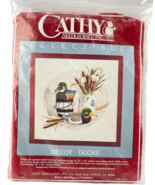 Cathy Needlecraft Crewel Embroidery Decoy Ducks Kit 0519 - $28.94